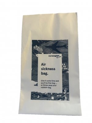 Airsickness bag Nowegian